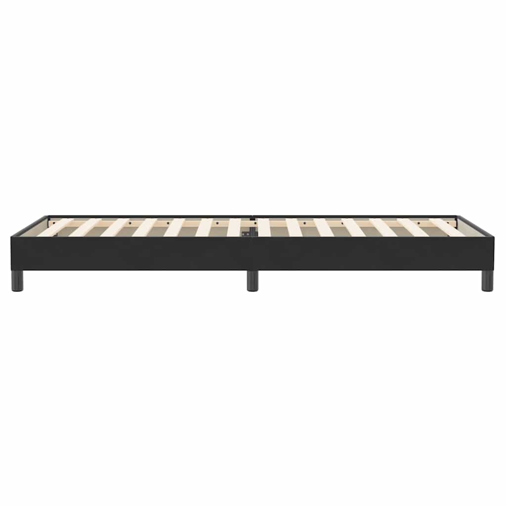 Letto a Molle senza Materasso Nero 90x220 cm in Velluto | homemem39