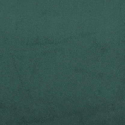 Giroletto a Molle con Materassi Verde Scuro 180x220 cm Velluto | homemem39