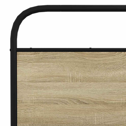 Giroletto senza Materaso in Metallo Rovere Sonoma 150x200 cm | homemem39