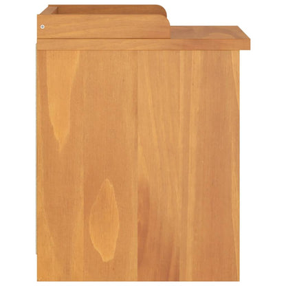 Panca da Corridoio SANDNES 45x40x50 cm Legno Massello di Pino
