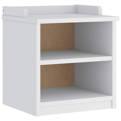 Panca da Corridoio SANDNES Bianca 45x40x50 cm in Legno di Pino | homemem39