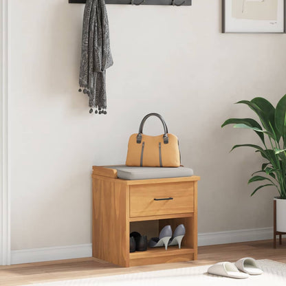 Panca da Corridoio SANDNES 45x40x50 cm Legno Massello di Pino | homemem39