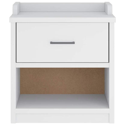 Panca da Corridoio SANDNES Bianca 45x40x50 cm in Legno di Pino | homemem39