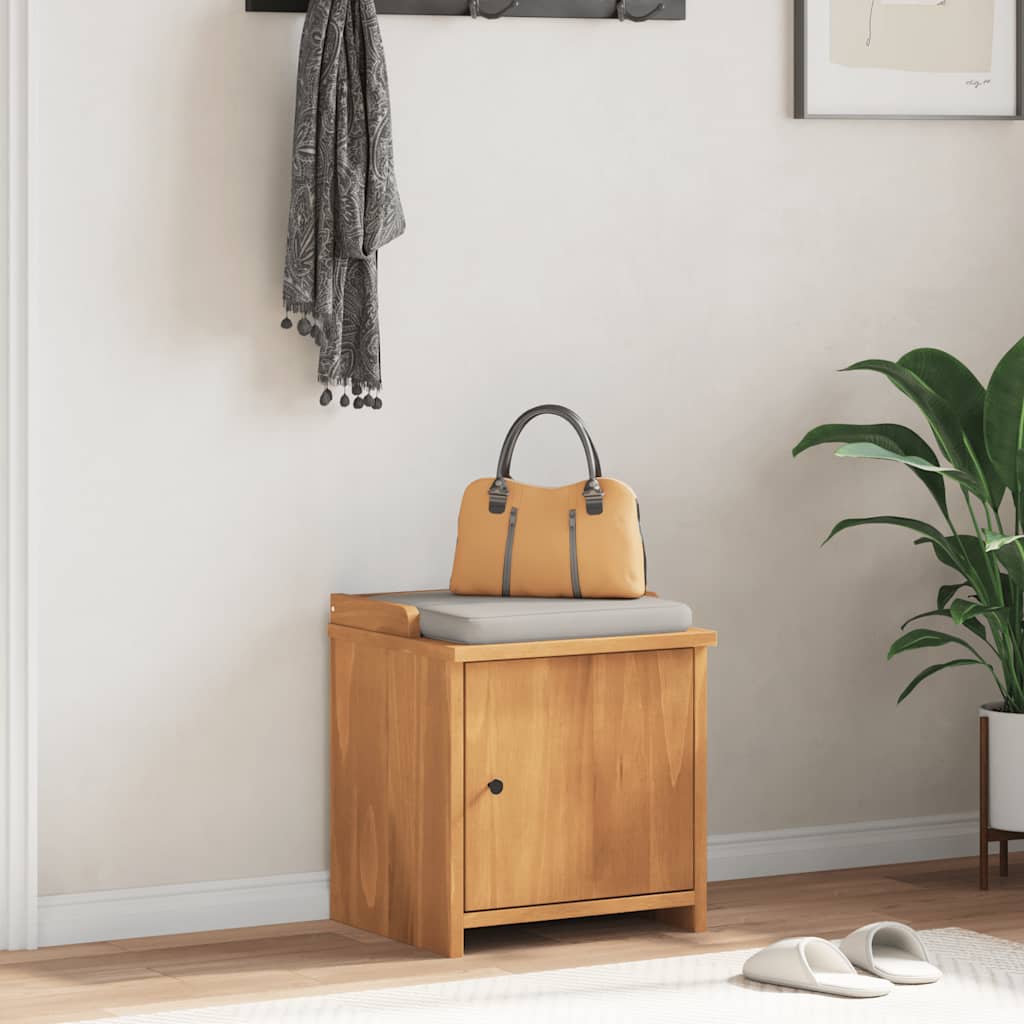 Panca da Corridoio SANDNES 45x40x50 cm Legno Massello di Pino | homemem39