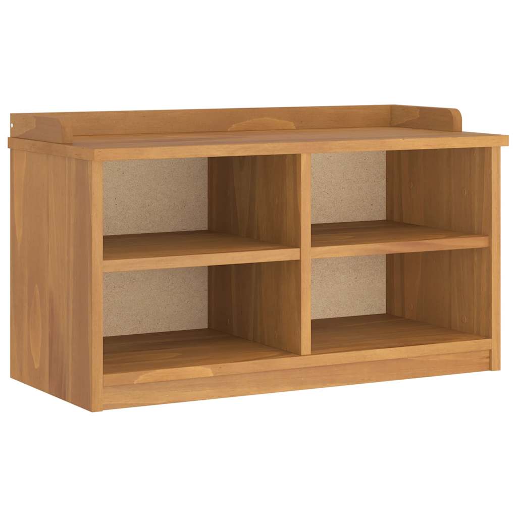 Panca da Corridoio SANDNES 87x40x50 cm Legno Massello di Pino