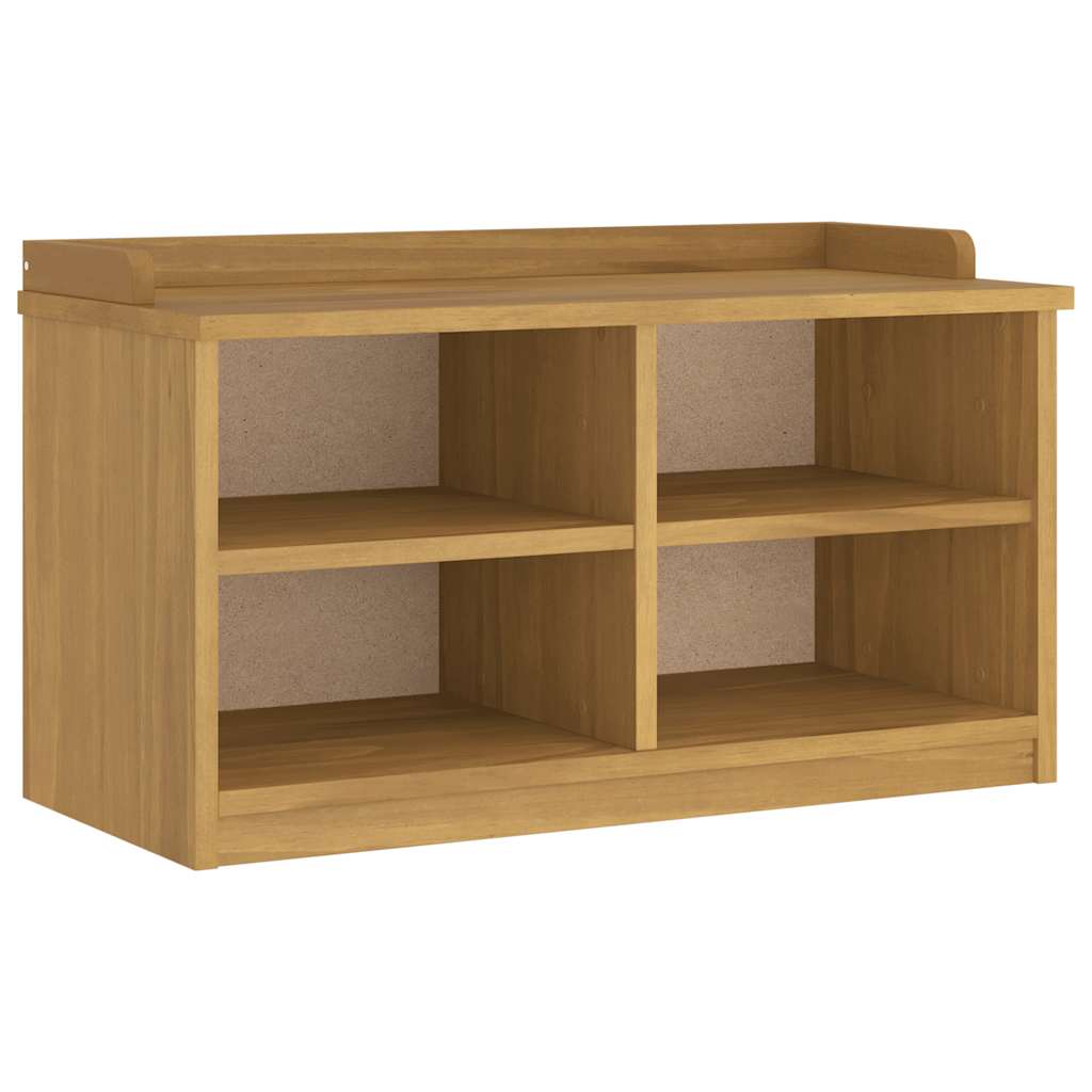 Panca da Corridoio SANDNES 87x40x50 cm Legno Massello di Pino