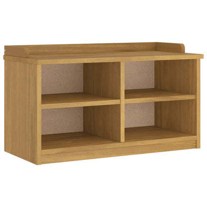 Panca da Corridoio SANDNES 87x40x50 cm Legno Massello di Pino