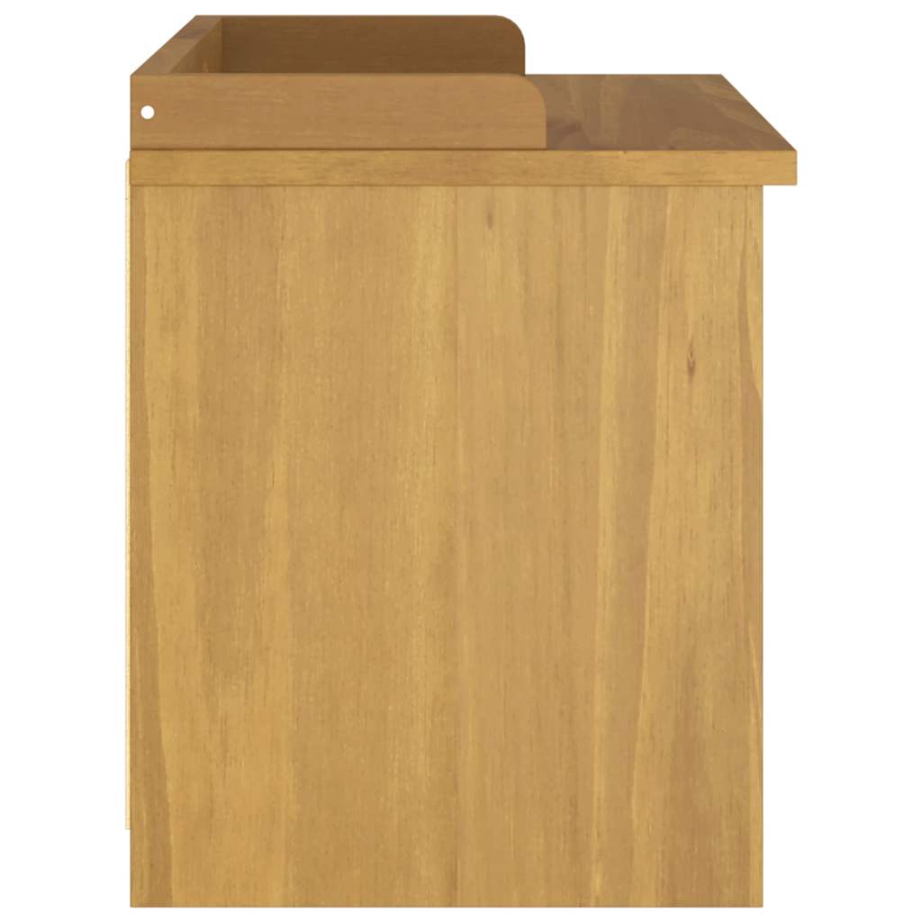 Panca da Corridoio SANDNES 87x40x50 cm Legno Massello di Pino