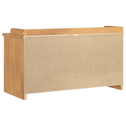Panca da Corridoio SANDNES 87x40x50 cm Legno Massello di Pino