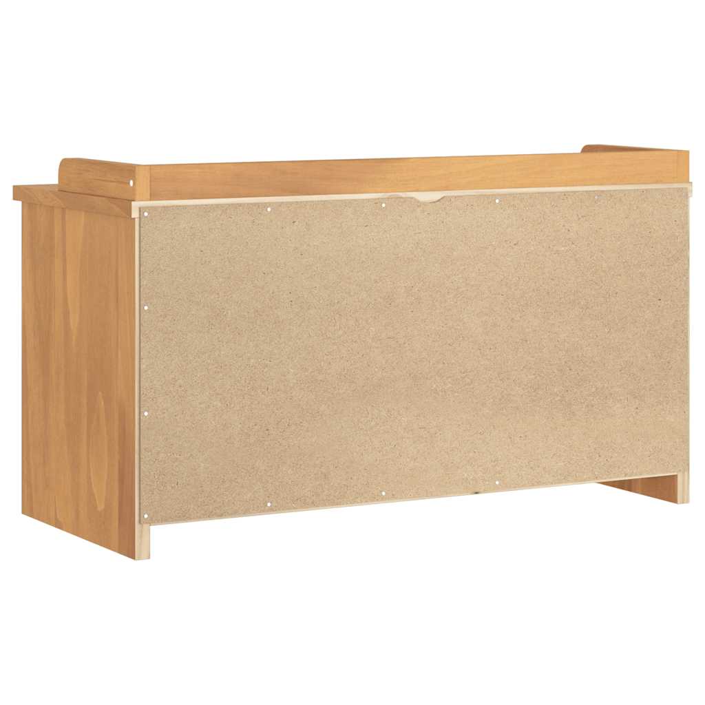 Panca da Corridoio SANDNES 87x40x50 cm Legno Massello di Pino | homemem39