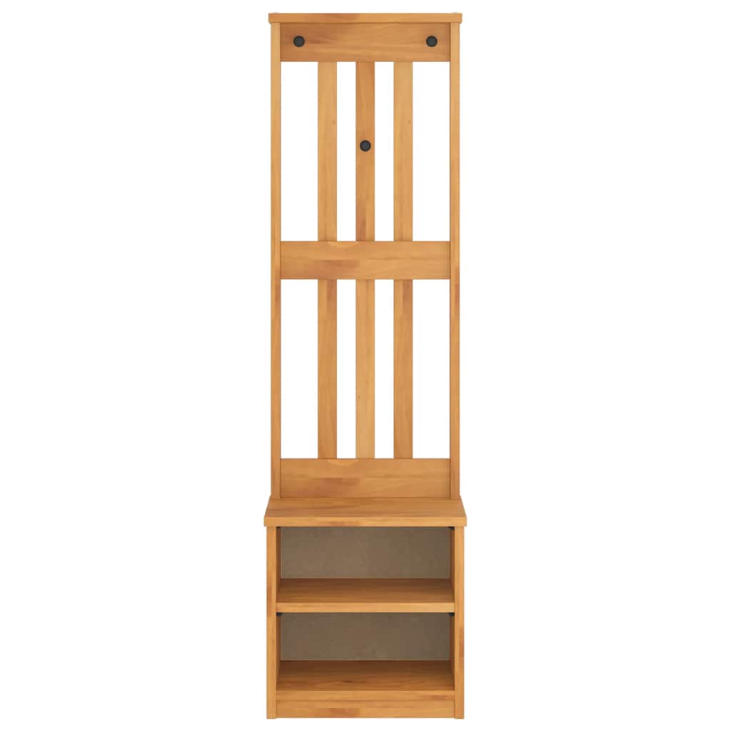 Albero da Ingresso SANDNES 45x40x159,5 cm in Legno di Pino | homemem39