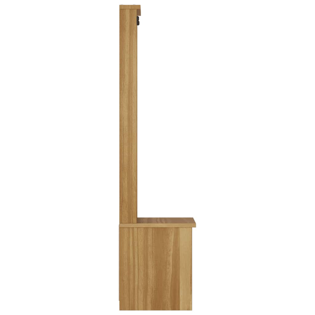Albero da Ingresso SANDNES 45x40x159,5 cm in Legno di Pino