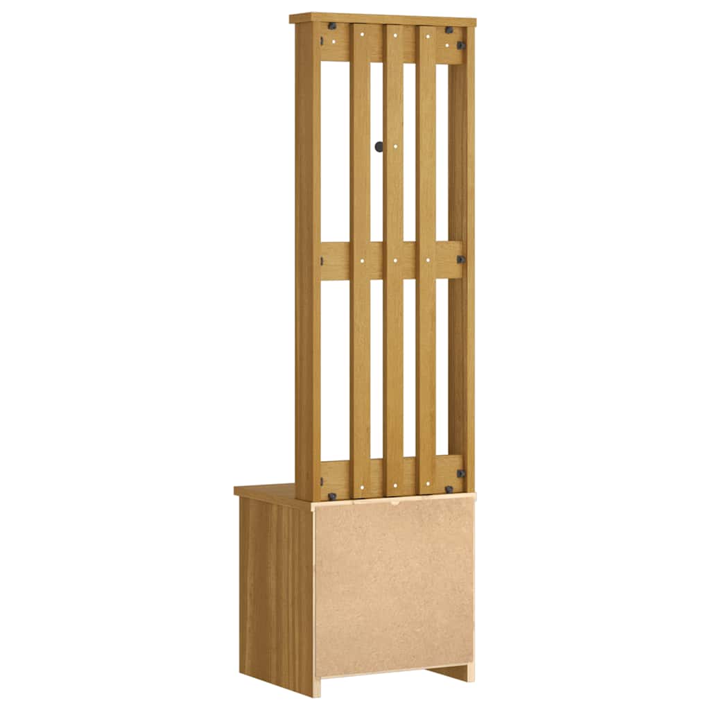 Albero da Ingresso SANDNES 45x40x159,5 cm in Legno di Pino