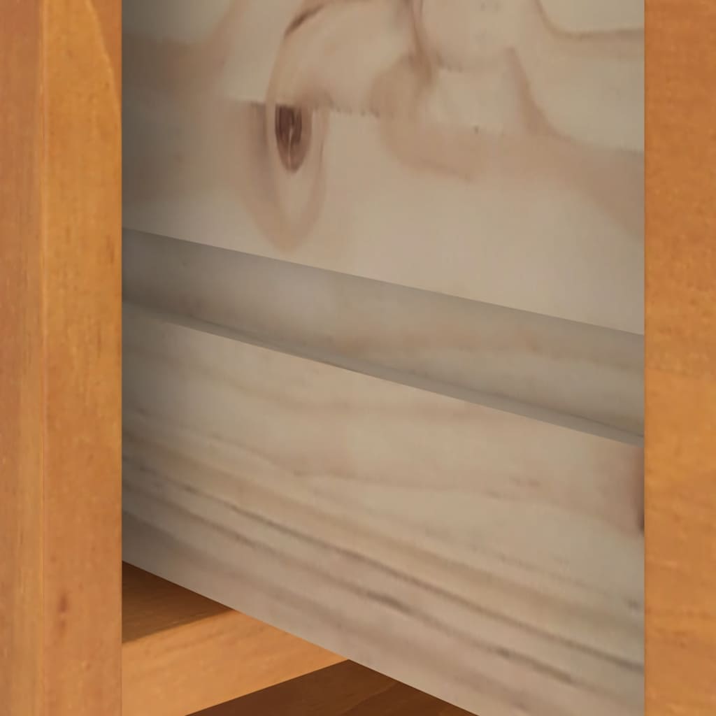 Albero da Ingresso SANDNES 45x40x159,5 cm in Legno di Pino