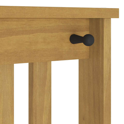Albero da Ingresso SANDNES 45x40x159,5 cm in Legno di Pino