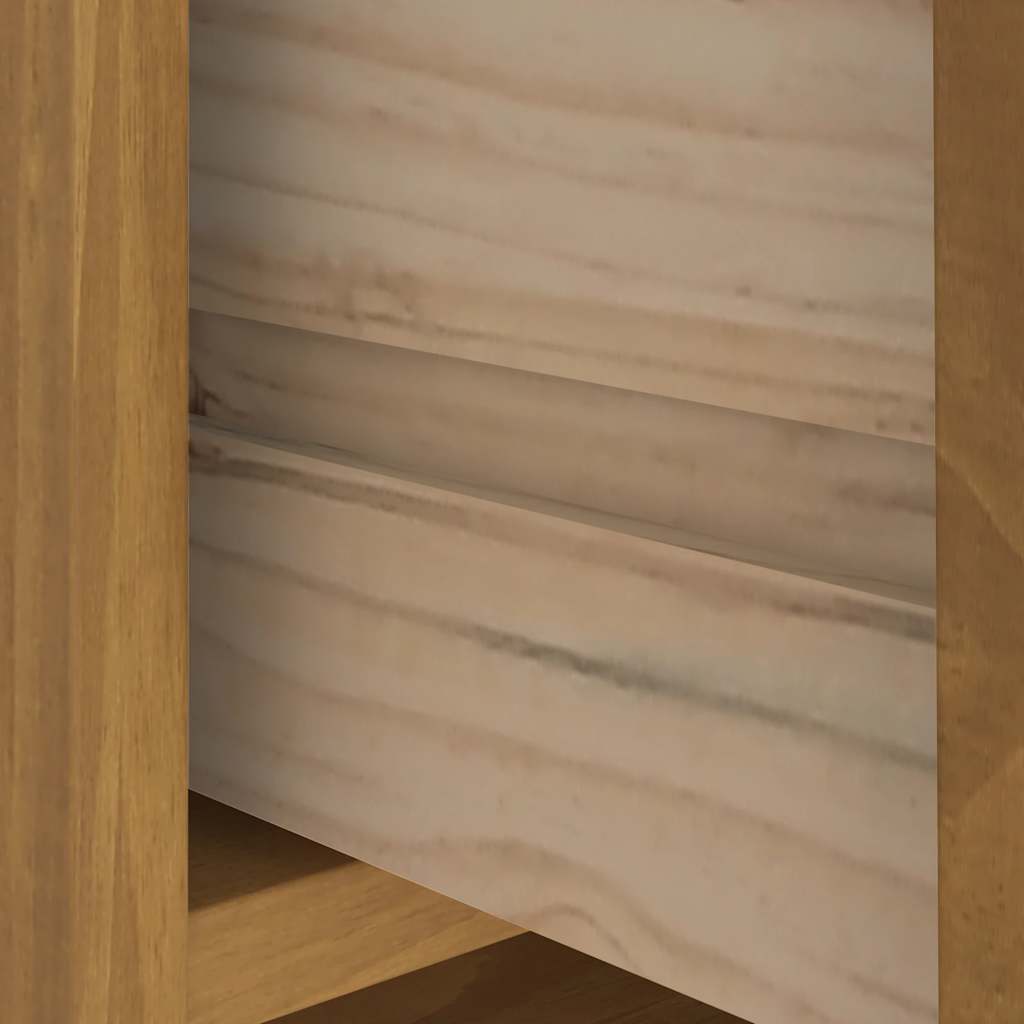 Albero da Ingresso SANDNES 45x40x159,5 cm in Legno di Pino