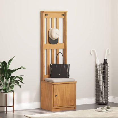 Albero da Ingresso SANDNES 45x40x159,5 cm in Legno di Pino | homemem39
