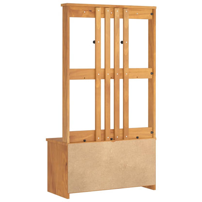 Albero da Ingresso SANDNES 87x40x159,5 cm in Legno di Pino | homemem39
