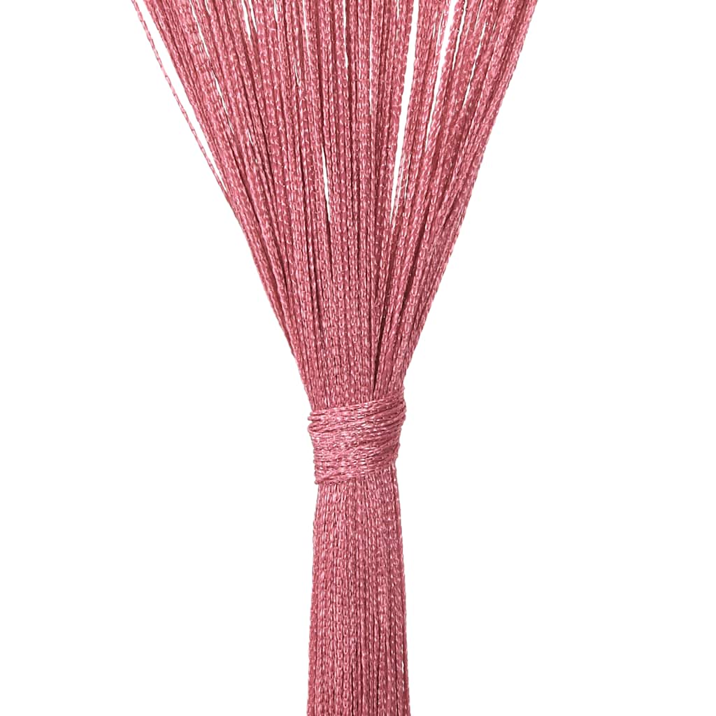 Tende a Filo 2 pz Rosa 140x250 cm | homemem39