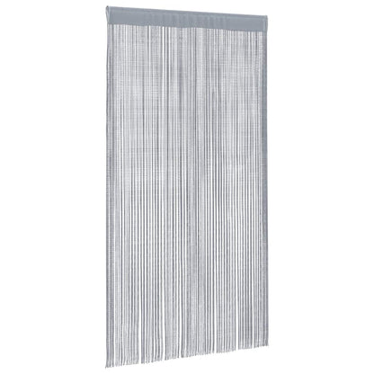 Tende a Filo 2 pz Grigio Chiaro 100x250 cm | homemem39