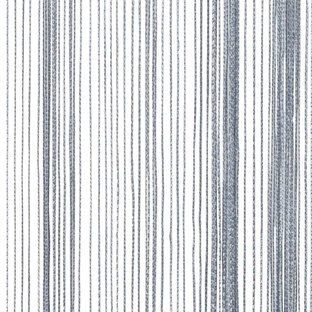 Tende a Filo 2 pz Grigio Chiaro 100x250 cm | homemem39