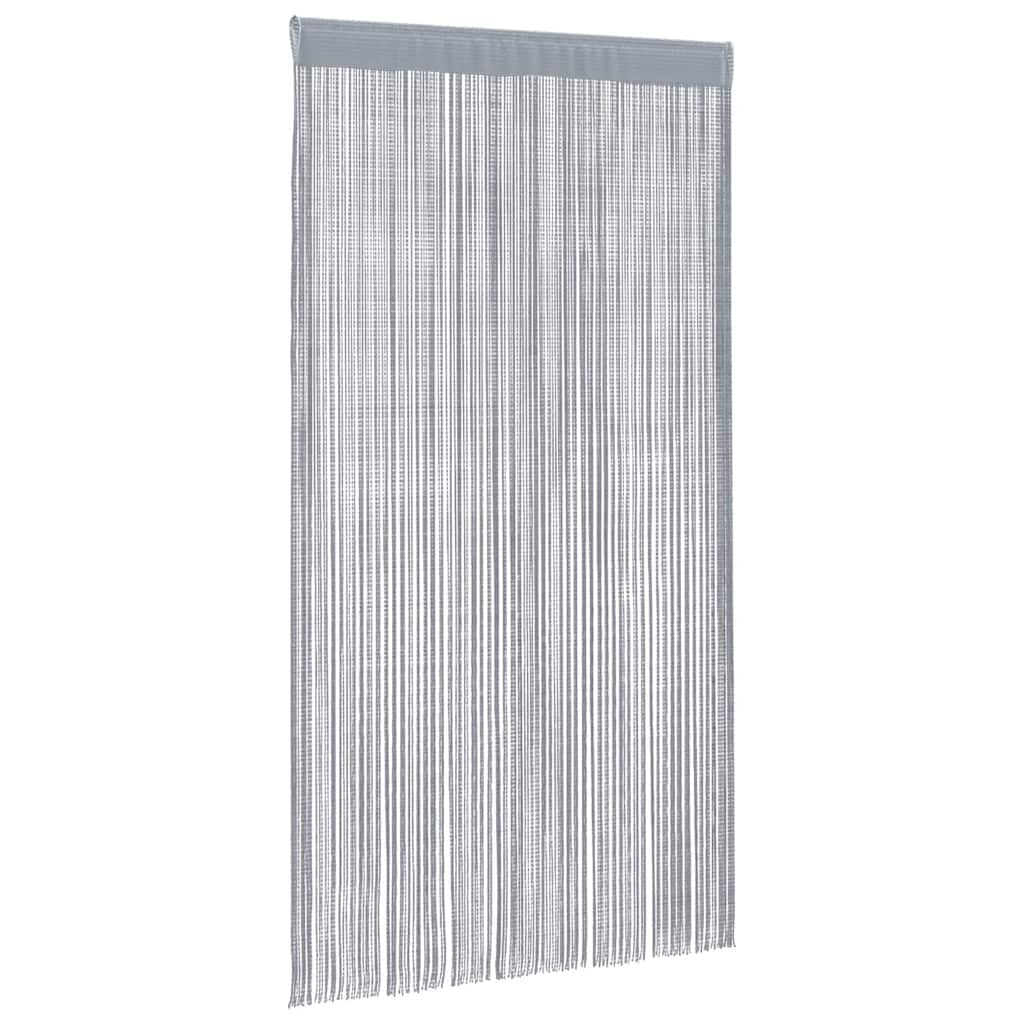 Tende a Filo 2 pz Grigio Chiaro 140x250 cm | homemem39