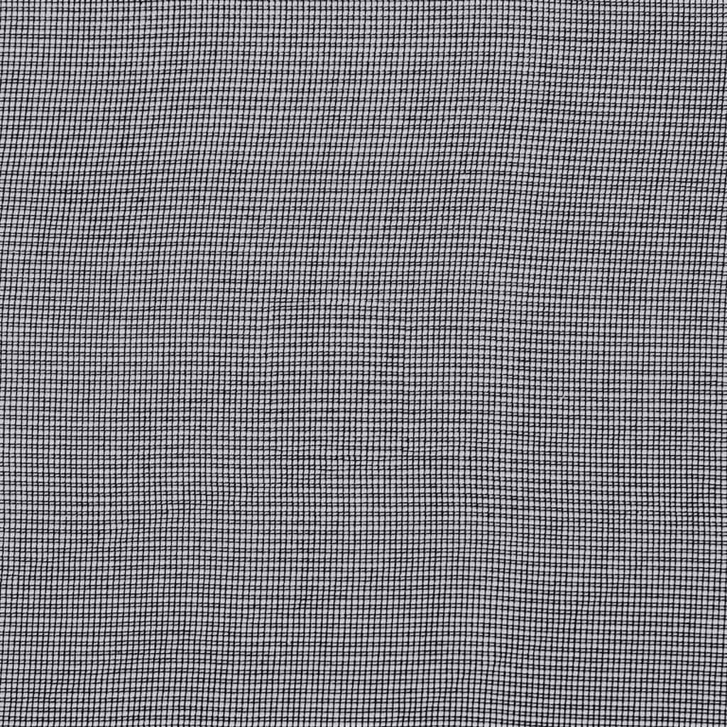 Tende in Voile con Occhielli 2 pz Nero 140x300 cm