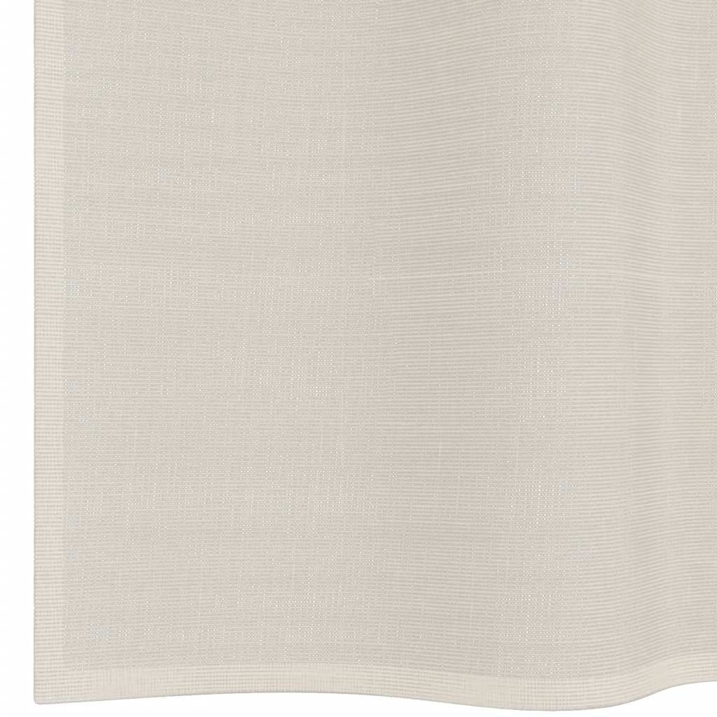 Tende in Voile con Occhielli 2 pz Crema 140x300 cm | homemem39