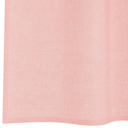 Tende in Voile con Occhielli 2 pz Rosa 140x260 cm | homemem39