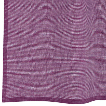 Tende in Voile con Occhielli 2 pz Viola 140x225 cm