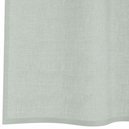Tende in Voile con Occhielli 2 pz Grigio Chiaro 140x175 cm