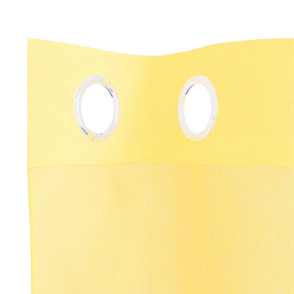 Tende in Voile con Occhielli 2 pz Giallo | homemem39