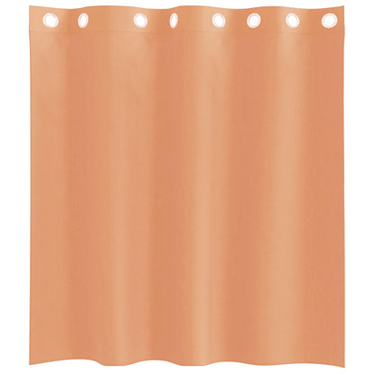 Tende in Voile con Occhielli 2 pz Terracotta