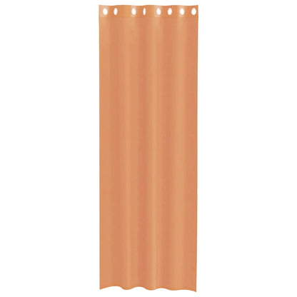 Tende in Voile con Occhielli 2 pz Terracotta