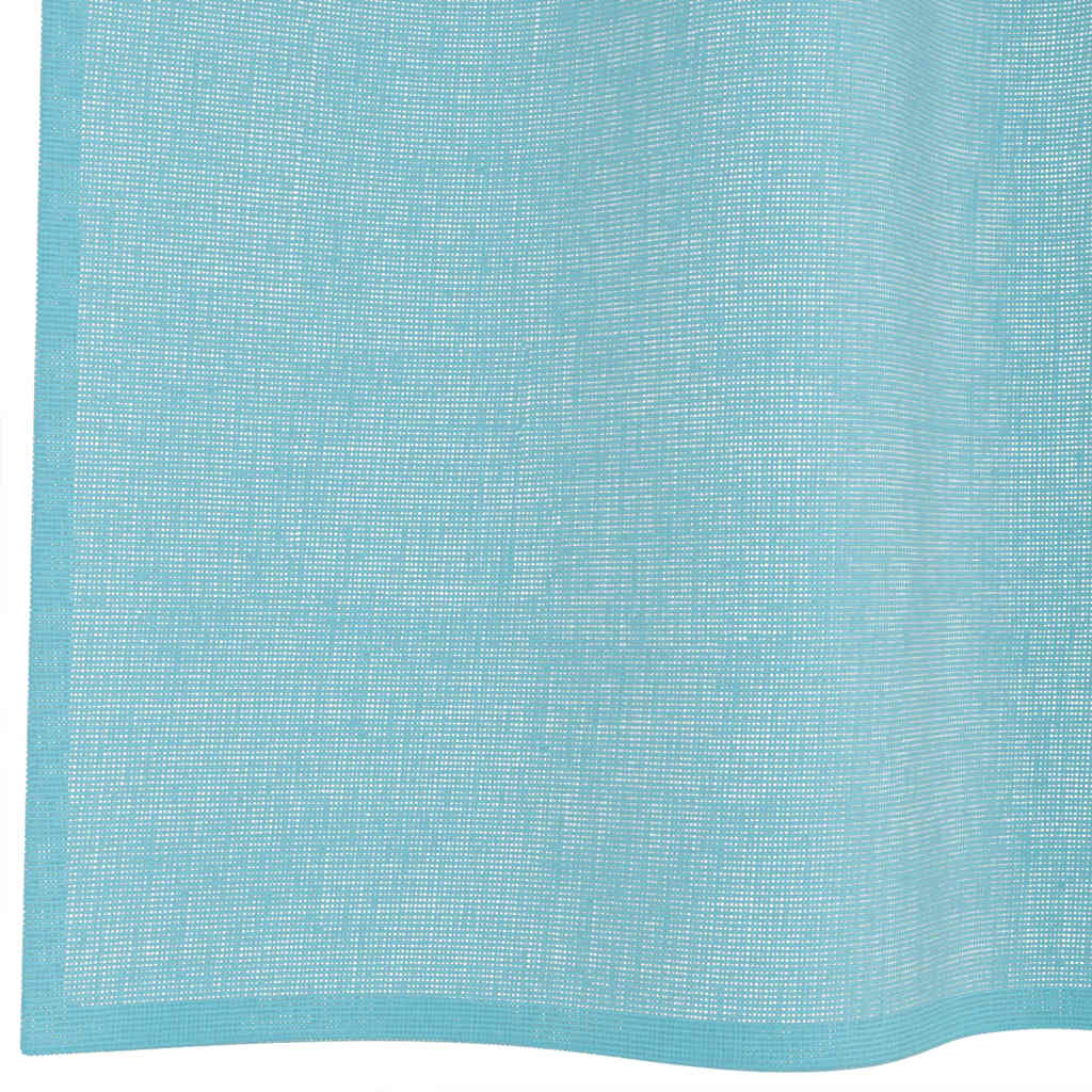 Tende in Voile con Occhielli 2 pz Turchese | homemem39