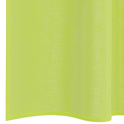 Tende in Voile con Tasche per Aste 2 pz Verde Mela | homemem39