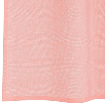 Tende in Voile con Tasche per Aste 2 pz Rosa | homemem39