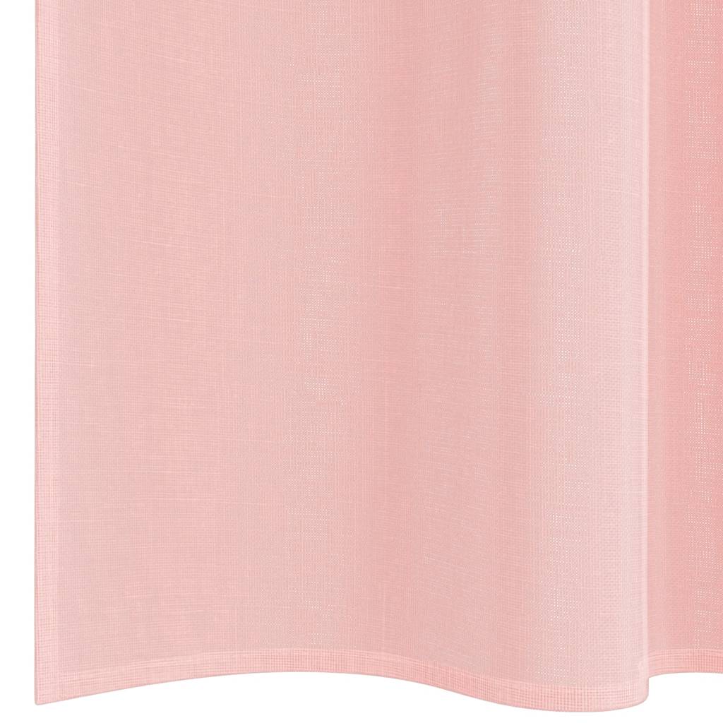 Tende in Voile con Tasche per Aste 2 pz Rosa | homemem39
