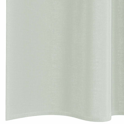 Tende in Voile con Tasche per Aste 2 pz Grigio Chiaro | homemem39