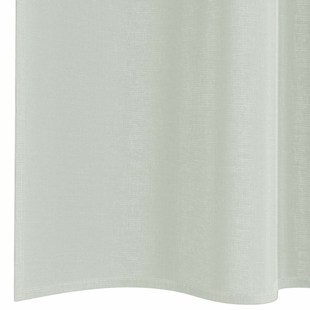 Tende in Voile con Tasche per Aste 2 pz Grigio Chiaro | homemem39