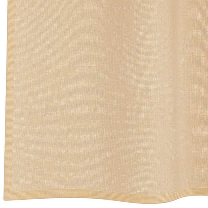 Tende in Voile con Tasche per Aste 2 pz Sabbia | homemem39
