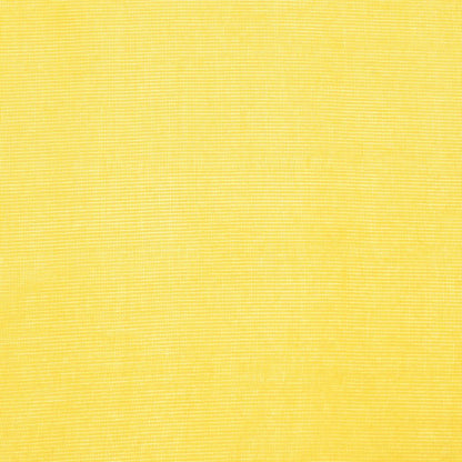 Tende in Voile con Tasche per Aste 2 pz Giallo
