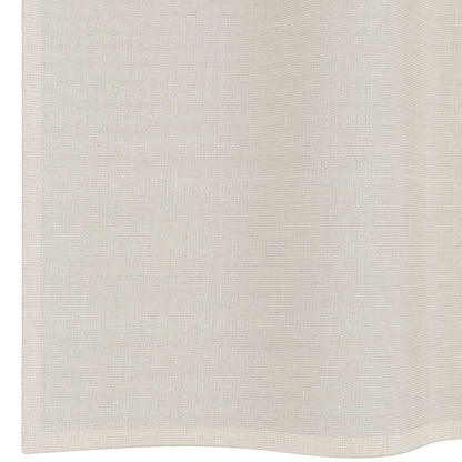 Tende in Voile con Linguetta 2 pz Crema | homemem39