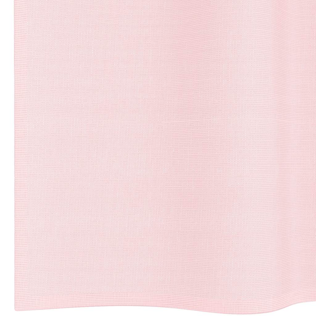 Tende in Voile con Passanti 2 pz Rosa Chiaro 140x175 cm | homemem39
