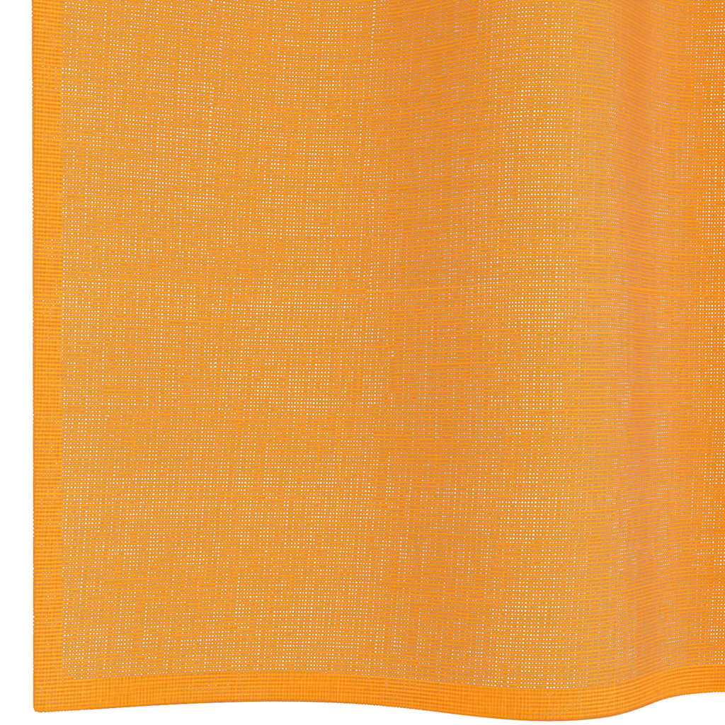 Tende in Voile con Passanti 2 pz Arancio 140x245 cm | homemem39