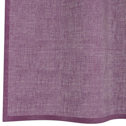 Tende in Voile con Passanti 2 pz Viola 140x260 cm