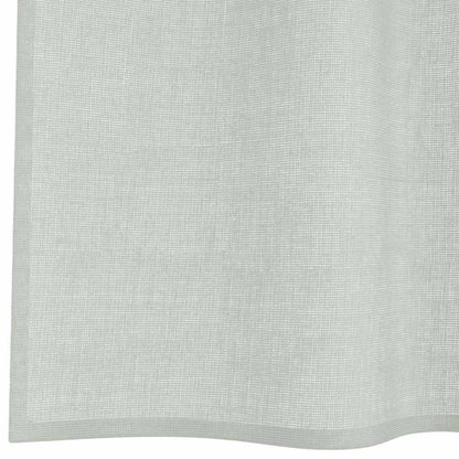 Tende in Voile con Passanti 2 pz Grigio Chiaro 140x260 cm