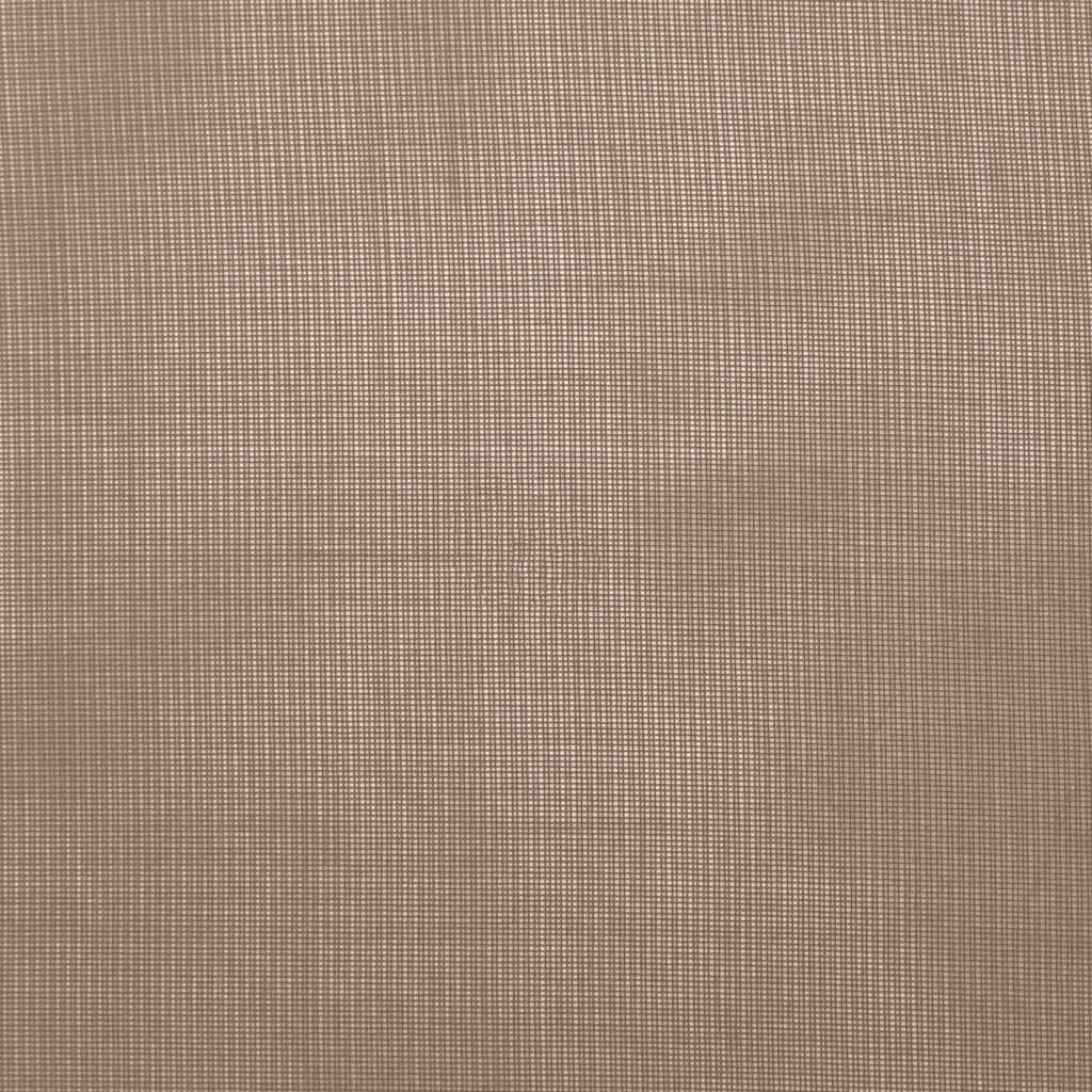 Tende in Voile con Passanti 2 pz Marrone Chiaro 140x225 cm | homemem39