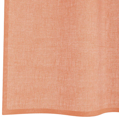 Tende in Voile con Passanti 2 pz Terracotta 140x140 cm | homemem39
