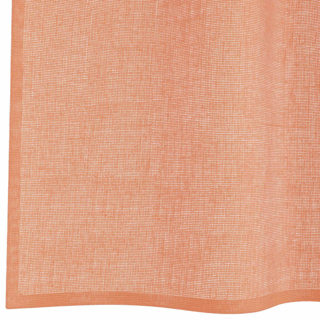 Tende in Voile con Passanti 2 pz Terracotta 140x175 cm | homemem39
